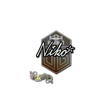 Sticker | niko (Glitter)  | Paris 2023