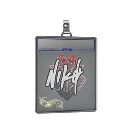 Sticker Slab | NiKo | Paris 2023 image