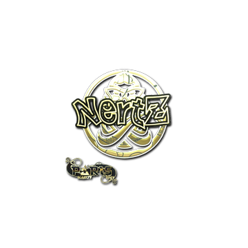 Sticker | NertZ (Gold) | Paris 2023