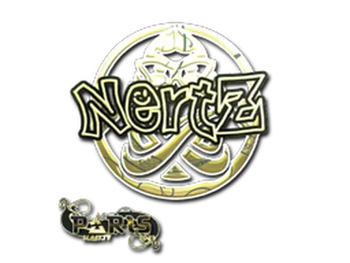 Sticker | NertZ (Gold) | Paris 2023