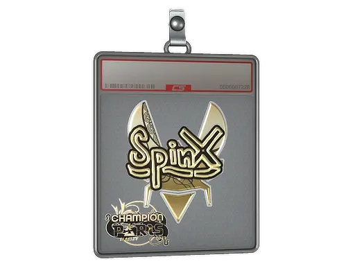 Sticker Slab | Spinx (Gold, Champion) | Paris 2023