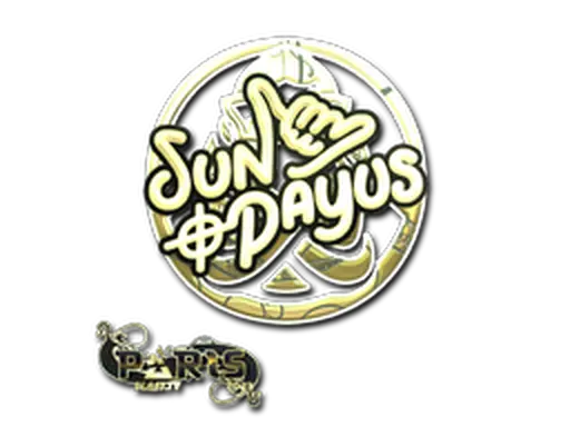 Sticker | SunPayus (Gold) | Paris 2023