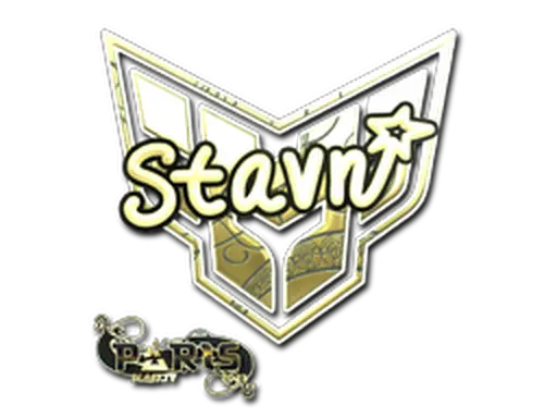 Sticker | stavn (Gold) | Paris 2023