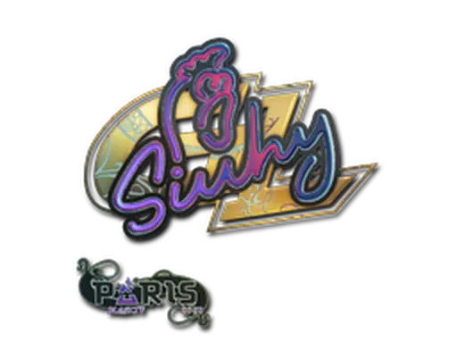 Sticker | siuhy (Holo) | Paris 2023