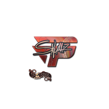 Sticker | skullz (Holo) | Paris 2023