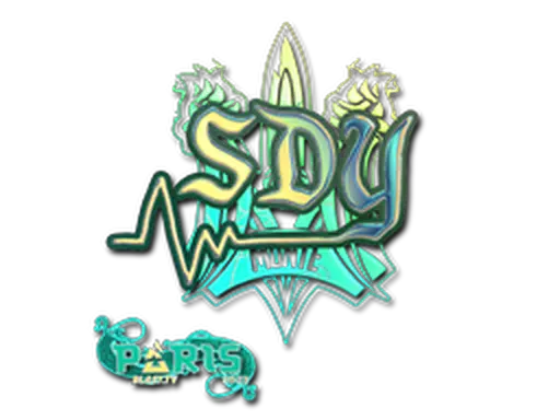 Sticker | sdy (Holo) | Paris 2023