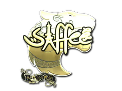 Sticker | saffee (Gold) | Paris 2023