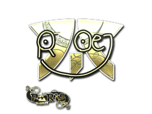 Sticker | roeJ (Gold) | Paris 2023