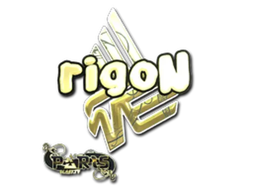 Sticker | rigoN (Gold) | Paris 2023