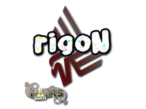 Sticker | rigoN (Glitter) | Paris 2023