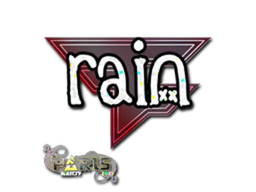 Sticker | rain (Glitter) | Paris 2023