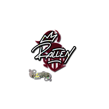 Sticker | rallen (Glitter) | Paris 2023