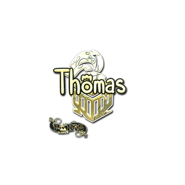 Sticker | Thomas (Gold) | Paris 2023