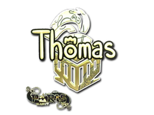 Sticker | Thomas (Gold) | Paris 2023