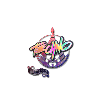 Sticker | Techno4K (Holo) | Paris 2023