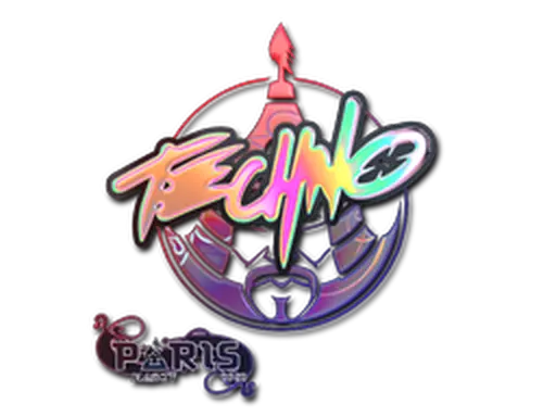 Sticker | Techno4K (Holo) | Paris 2023