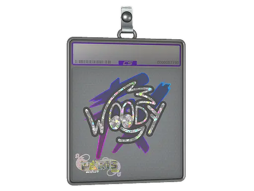 Sticker Slab | WOOD7 (Glitter) | Paris 2023