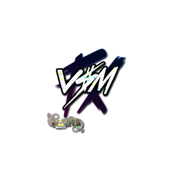 Sticker | v$m (Glitter) | Paris 2023