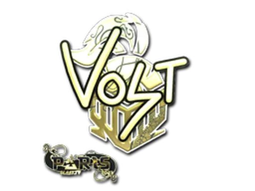 Sticker | volt (Gold) | Paris 2023