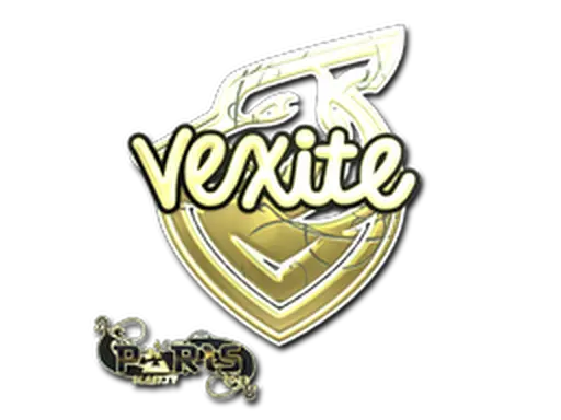 Sticker | vexite (Gold) | Paris 2023