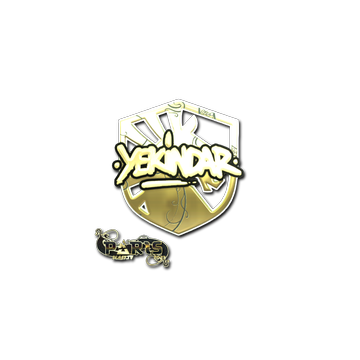 Sticker | YEKINDAR (Gold) | Paris 2023