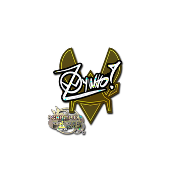 Sticker | ZywOo (Glitter, Champion) | Paris 2023