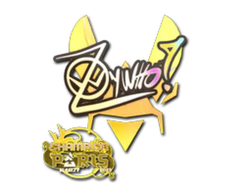 Sticker | ZywOo (Holo, Champion) | Paris 2023