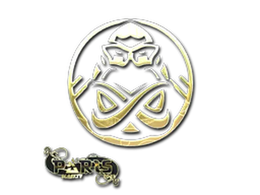 Sticker | ENCE (Gold) | Paris 2023