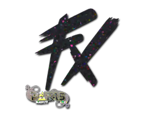 Sticker | Fluxo (Glitter) | Paris 2023