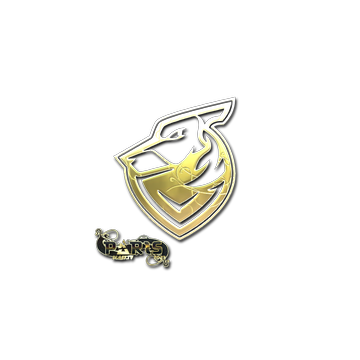 Sticker | Grayhound Gaming (Gold) | Paris 2023