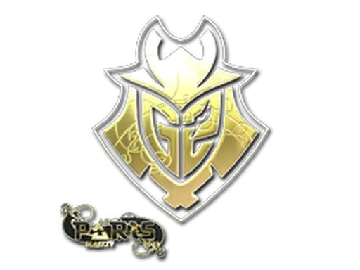 Sticker | G2 Esports (Gold) | Paris 2023