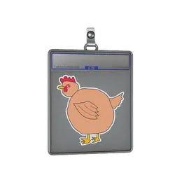 Sticker Slab | Poorly Drawn Chicken image