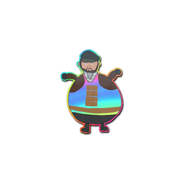 Sticker | Poorly Drawn Balkan (Holo)