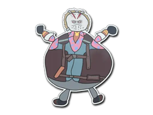 Sticker | Poorly Drawn Bloody Darryl