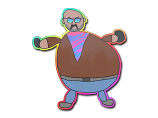 Sticker | Poorly Drawn Leet Crew (Holo)