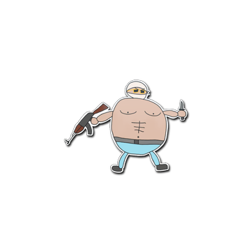 Sticker | Poorly Drawn Terrorist