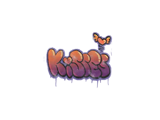 Sealed Graffiti | Kisses