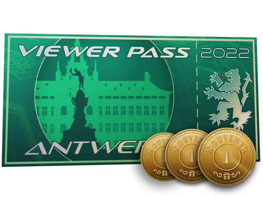 Antwerp 2022 Viewer Pass + 3 Tokens