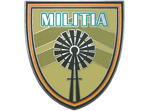 Militia Pin