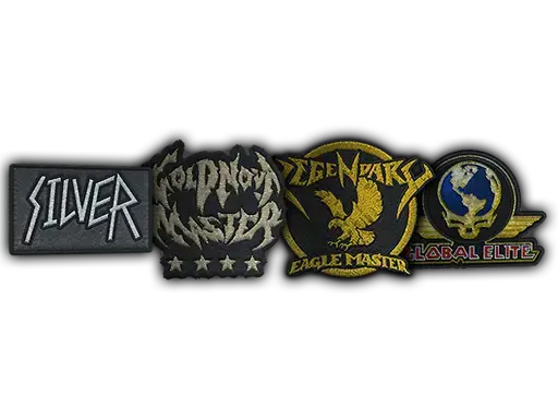 Metal Skill Group Patch Collection