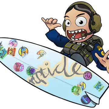 Riptide Surf Shop Sticker Collection image