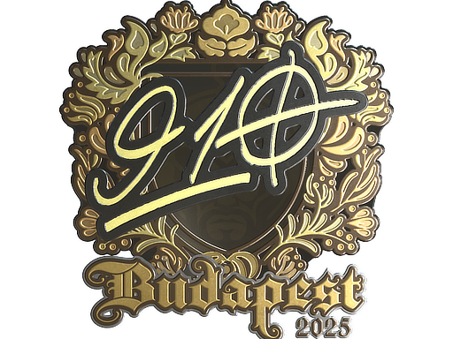 Sticker | 910 (Gold) | Budapest 2025 image