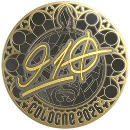 Sticker | 910 (Gold) | Cologne 2026 image
