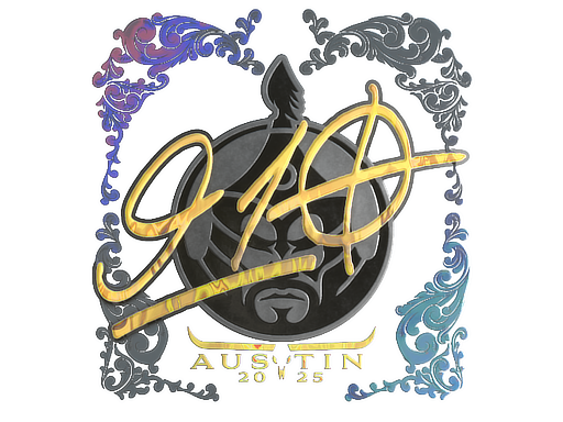 Sticker | 910 (Holo) | Austin 2025 image