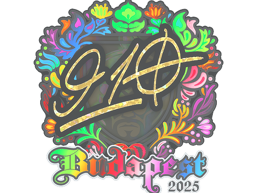 Sticker | 910 (Holo) | Budapest 2025 image