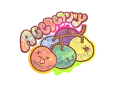 Sticker | Aceberry (Glitter) image