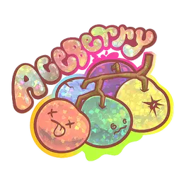 Sticker | Aceberry (Glitter) image