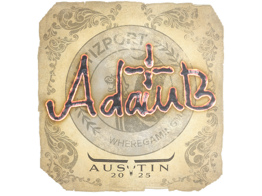 Sticker | adamb | Austin 2025 image