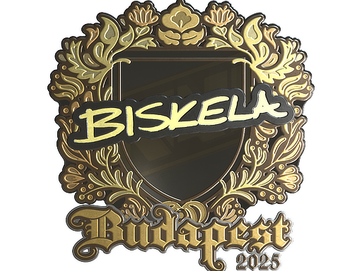 Sticker | Aleksib (Gold) | Budapest 2025 image