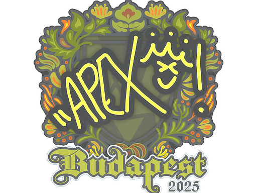 Sticker | apEX | Budapest 2025 image